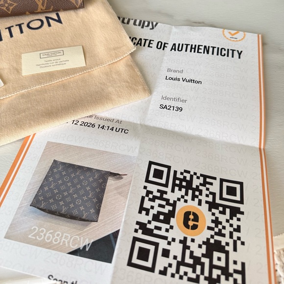 Louis Vuitton Brown Monogram Toiletry 26 Pouch - Picture 9 of 9